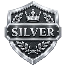 EVO33 Silver VIP tier badge