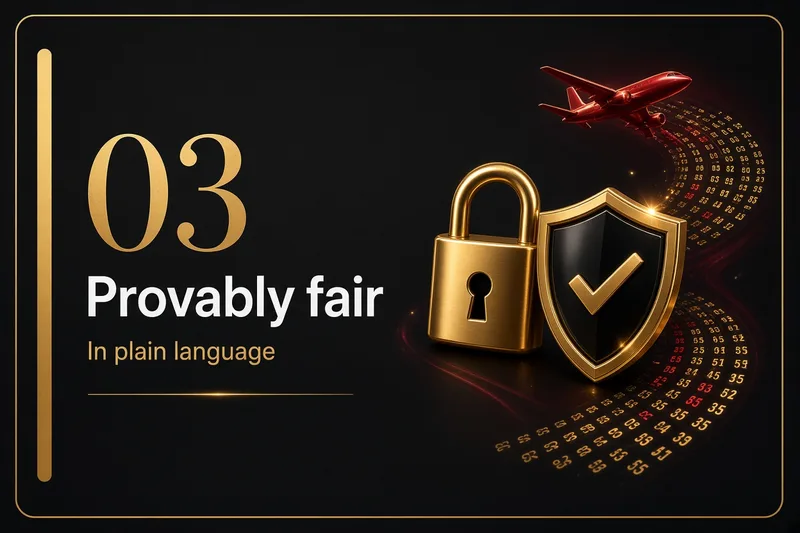 Aviator provably fair system explained
