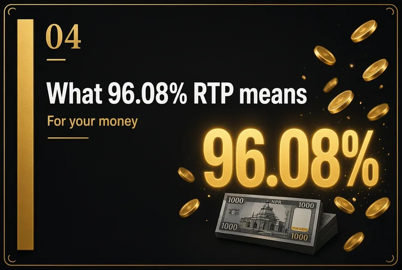 What the 96.08% Crazy Time RTP means for your money