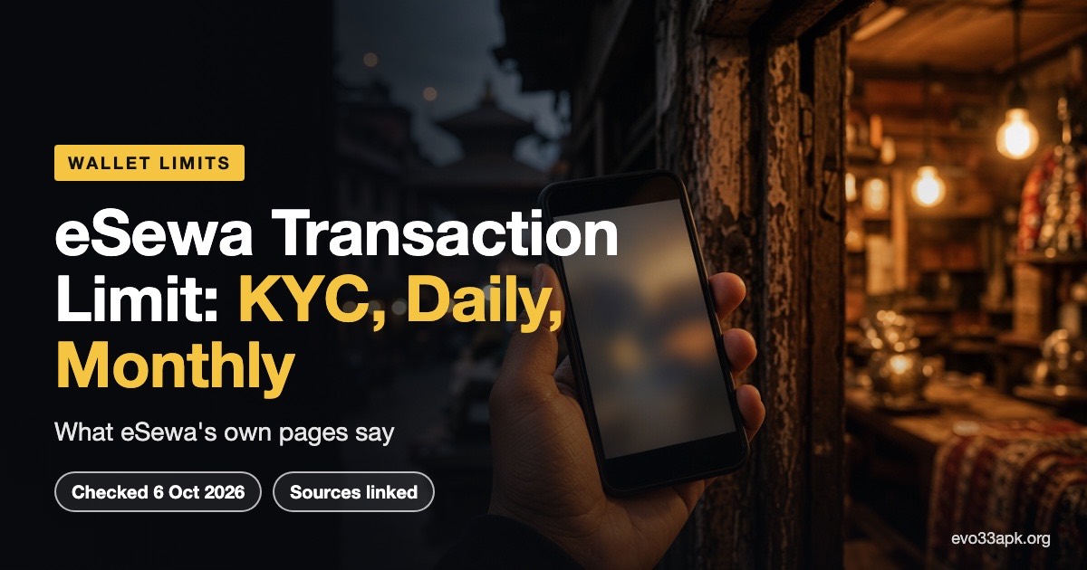 eSewa Transaction Limit: 2026 Guide to KYC and Caps